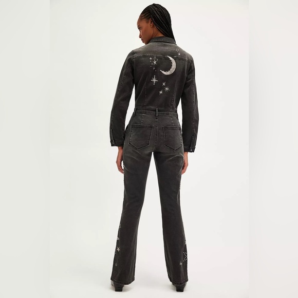 Driftwood Celestial Jumpsuit is n Black M‎ - Picture 4 of 15